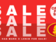 Bold white lettering on red background that says "SALE SALE SALE! CPUSA Has Marx and Lenin for Sale"